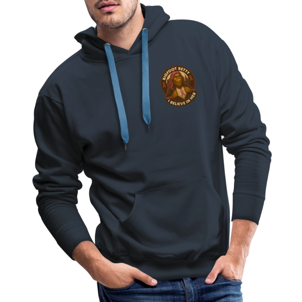 Men’s Premium Hoodie - I Believe In Her (F/B) (RETRO) - navy