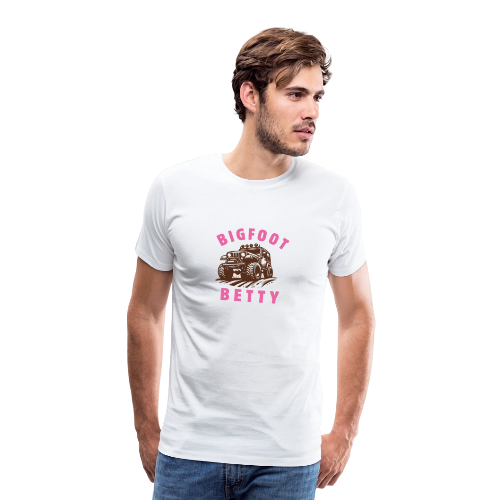 Men's Premium T-Shirt - BFB Jeep - white