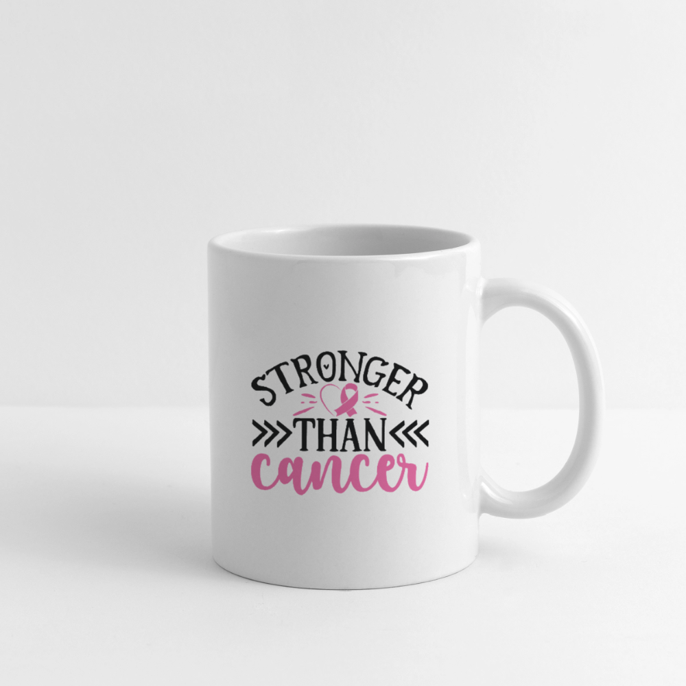 Stronger than Cancer Coffee/Tea Mug - white