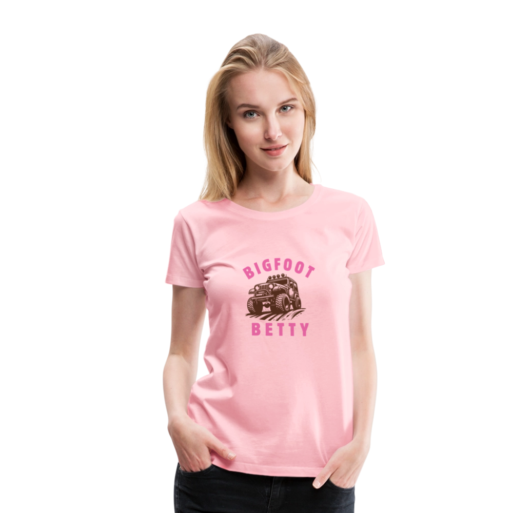 Women’s Premium T-Shirt - BFB Jeep - pink