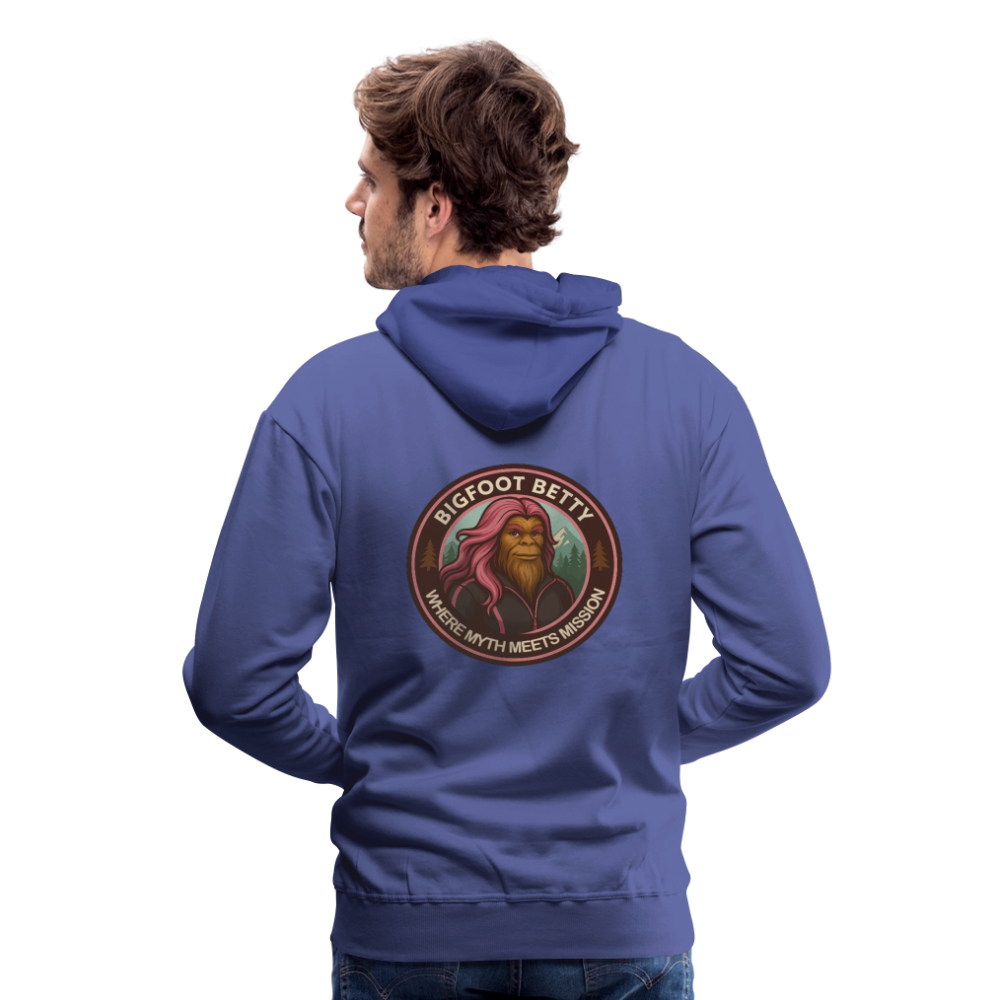 Men’s Premium Hoodie - Where Myth Meets Mission (RETRO) - royal blue