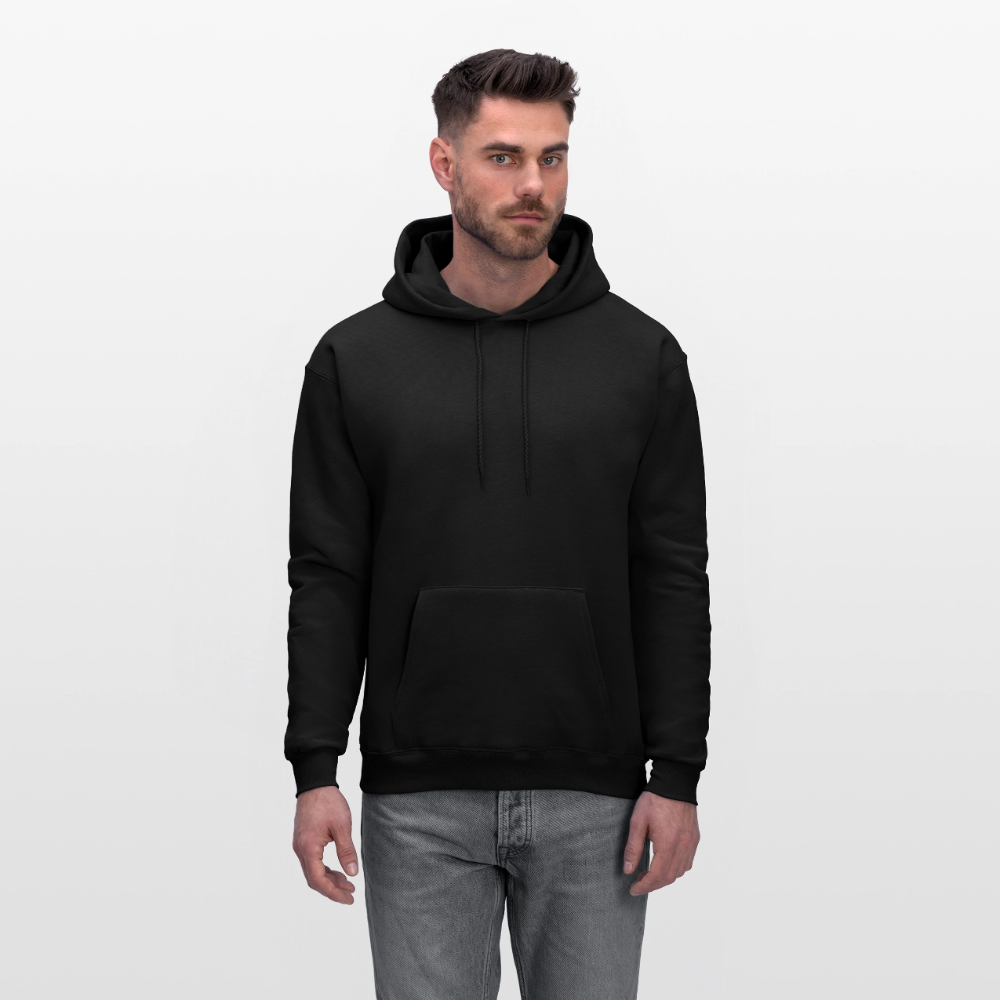 Men's Hoodie - Where Myth Meets Mission (RETRO) - black