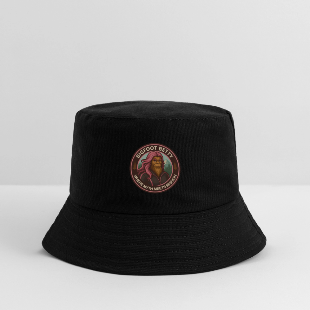 Kid's Bucket Hat - Where Myth Meets Mission (RETRO) - black