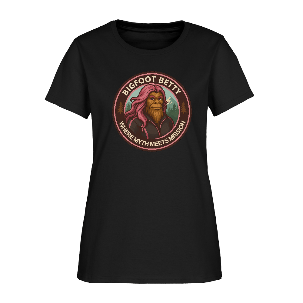 Women's T-Shirt - Where Myth Meets Mission (RETRO) - black