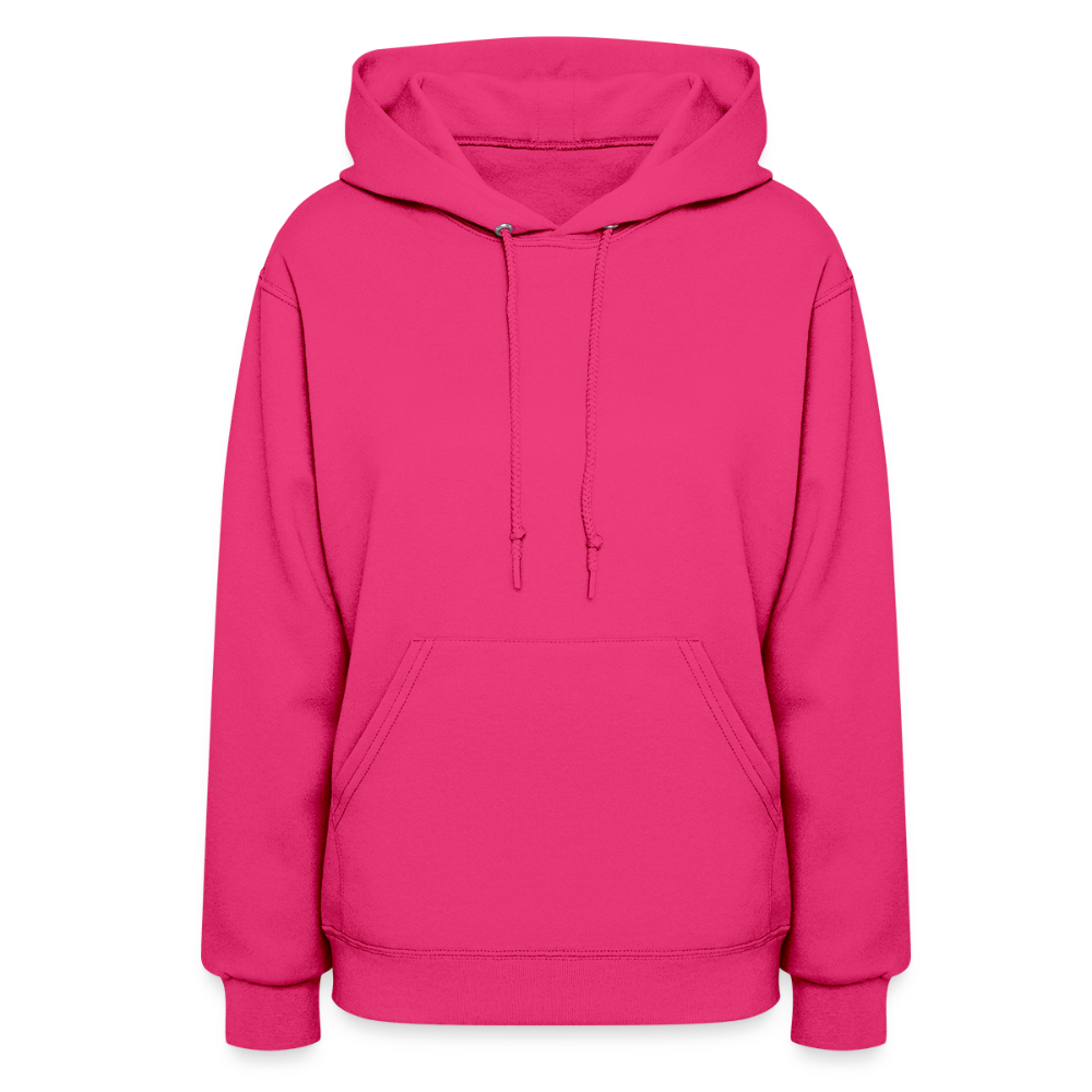 Women's Hoodie - Where Myth Meets Mission (RETRO) - fuchsia