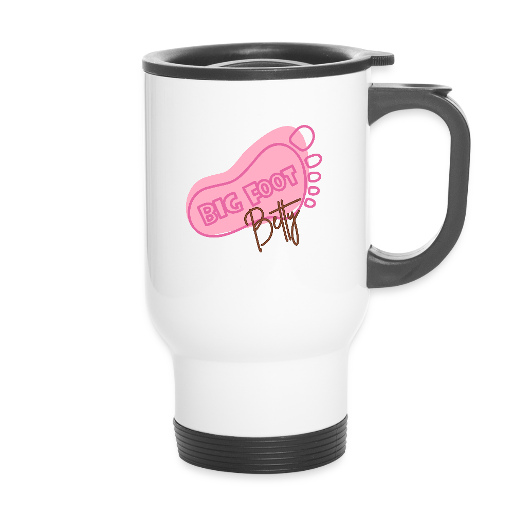 Travel Mug - BFB FootPrint - white