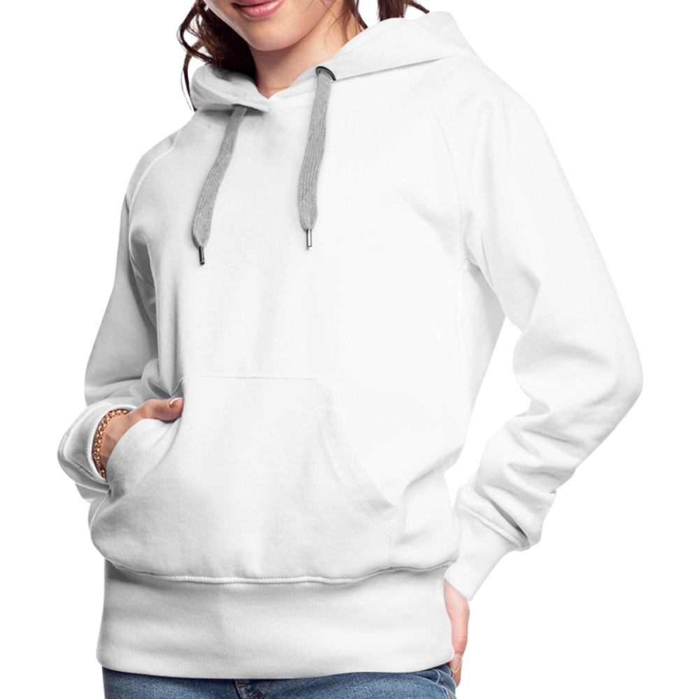 Women’s Premium Hoodie - I Believe In Her (RETRO) - white