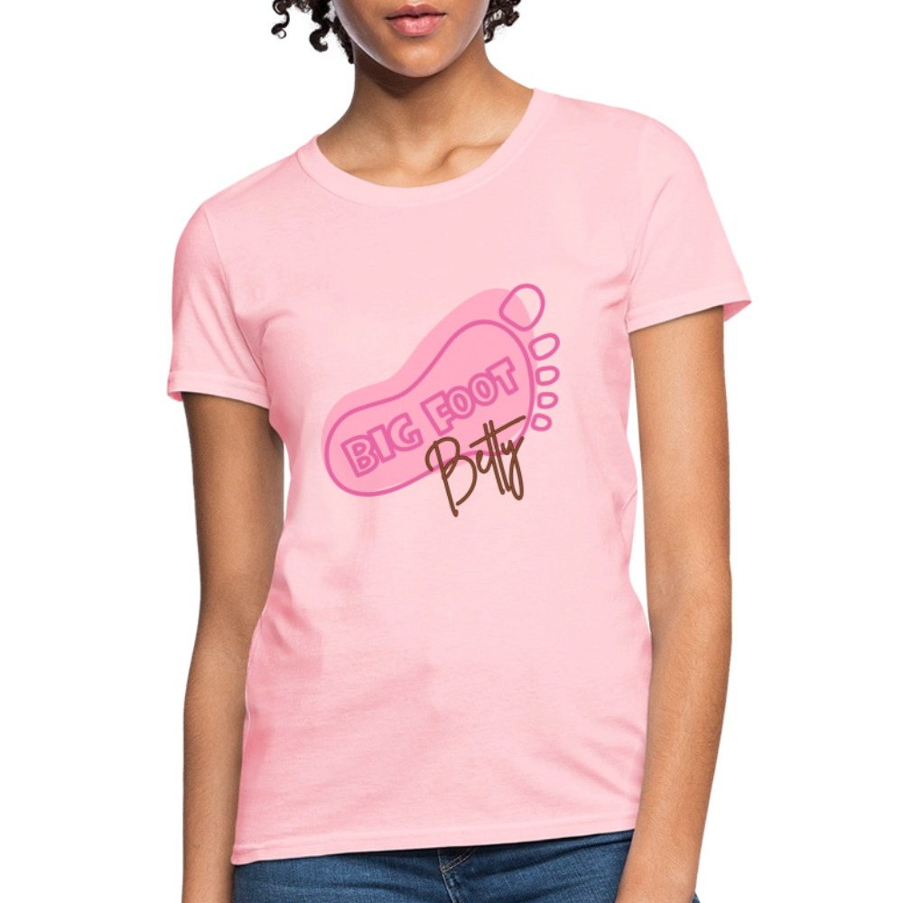 Women's T-Shirt - BFB FootPrint - pink