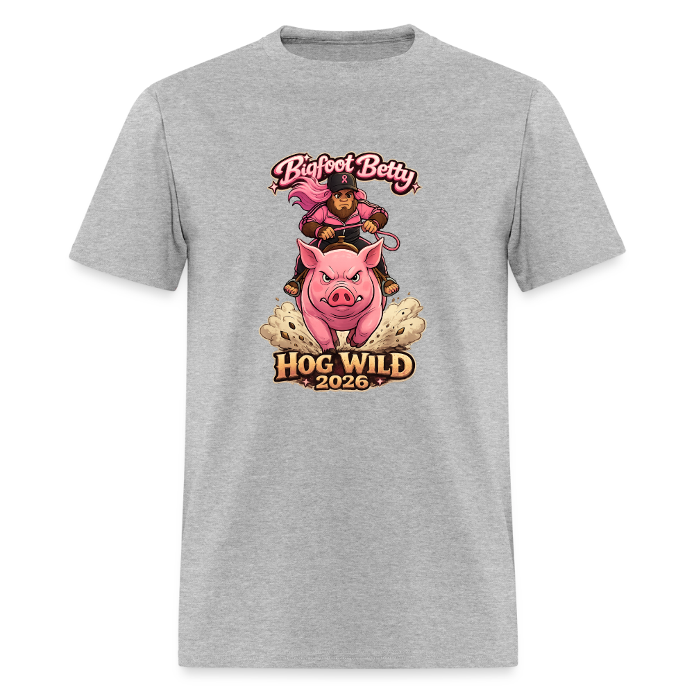 Unisex Classic T-Shirt - BFB Hog Wild - HOG - heather gray