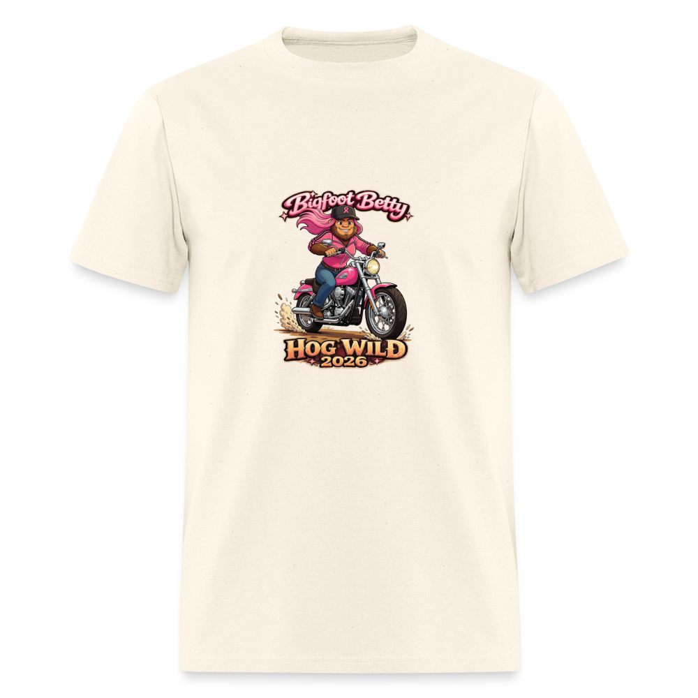 Unisex Classic T-Shirt - BFB Hog Wild - MOTORCYCLE - sweet cream heather