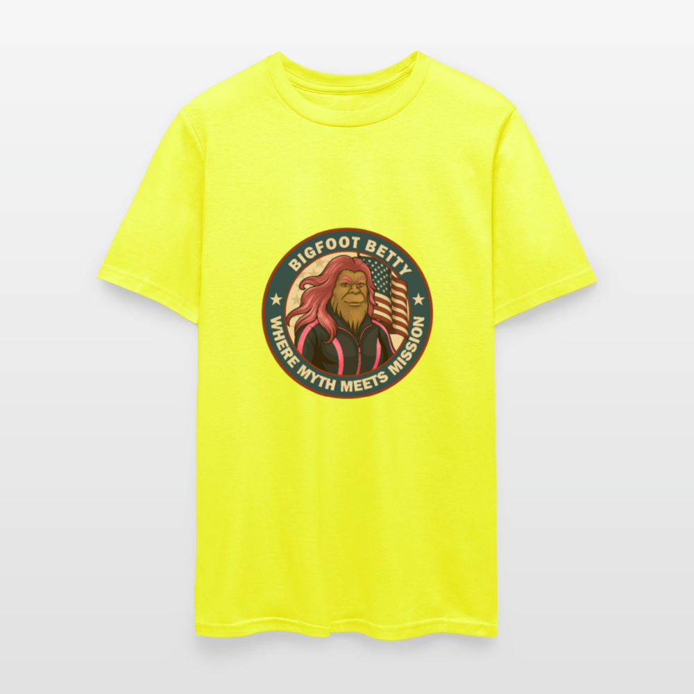 BFB July 4 - Badge Unisex Classic T-Shirt - safety green