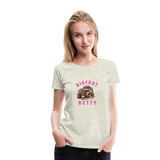 Women’s Premium T-Shirt - BFB Jeep - heather oatmeal