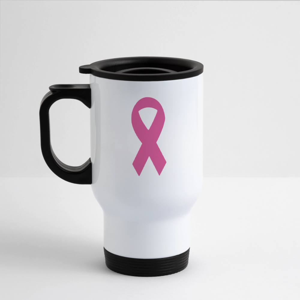 BFB July 4 - Badge Travel Mug - white