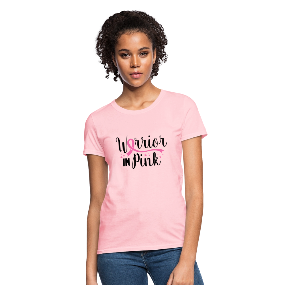 Women's Warrior in Pink T-Shirt - pink