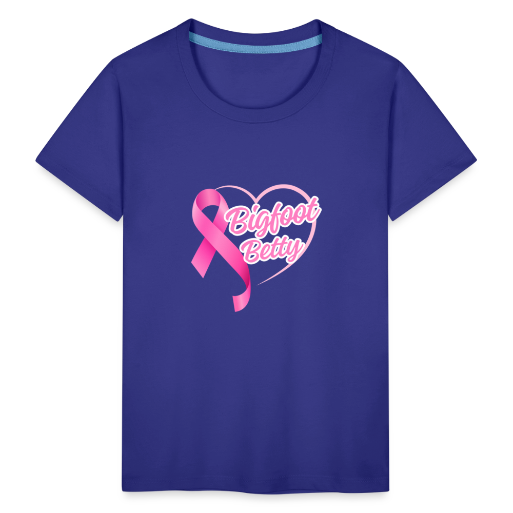 Toddler Premium T-Shirt - BFB Pink Ribbon - royal blue