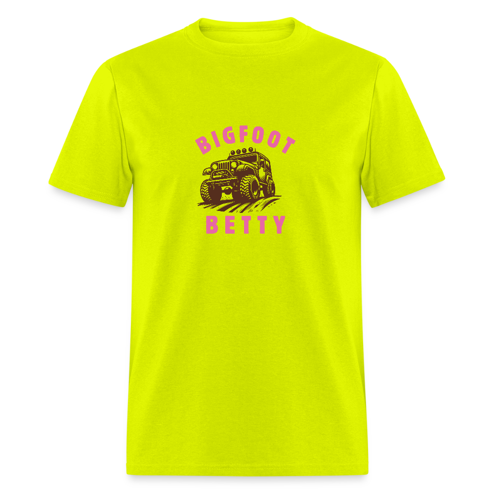 Unisex Classic T-Shirt - BFB Jeep - safety green