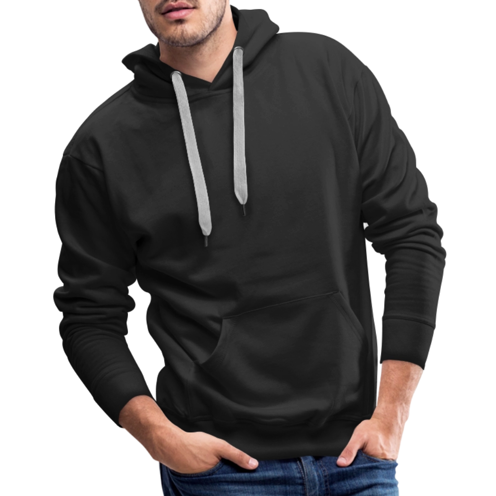 Men’s Premium Hoodie - Where Myth Meets Mission (RETRO) - black