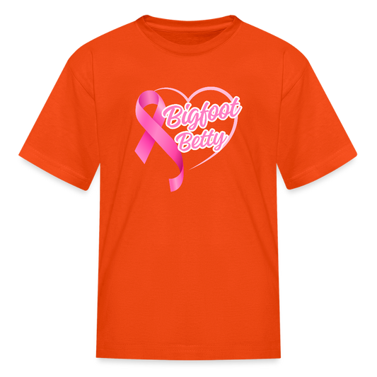 Kids' T-Shirt - BFB Pink Ribbon - orange