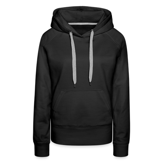 Women’s Premium Hoodie - Where Myth Meets Mission (RETRO) - black