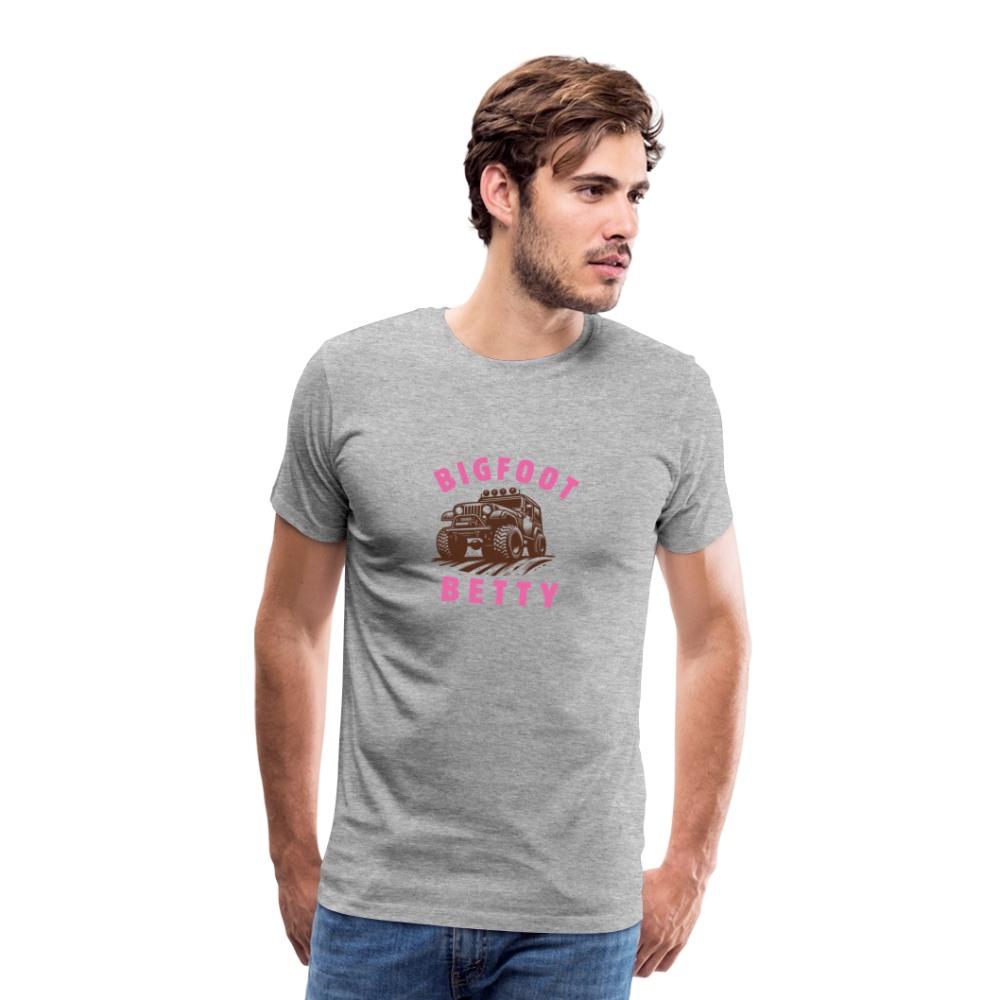 Men's Premium T-Shirt - BFB Jeep - heather gray