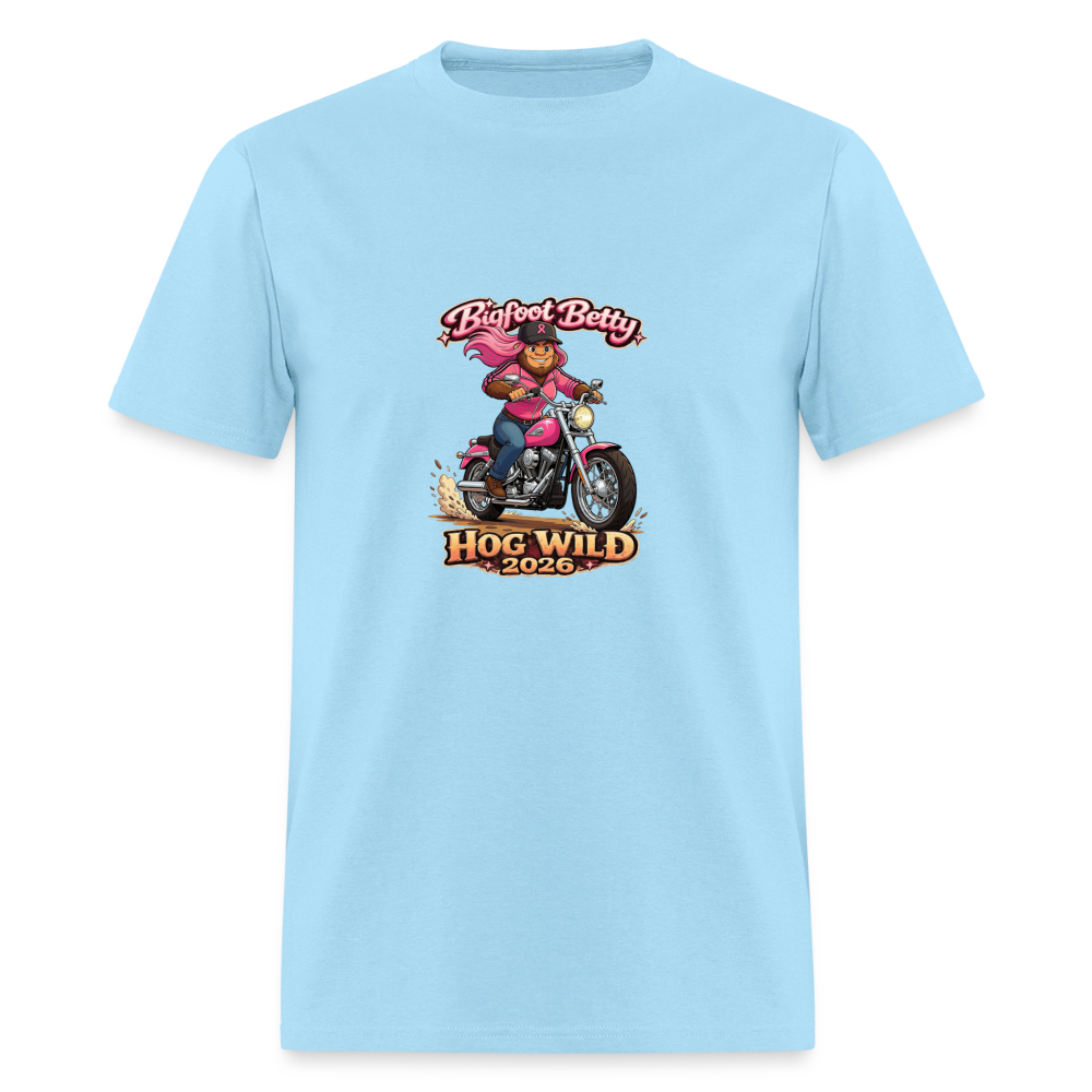 Unisex Classic T-Shirt - BFB Hog Wild - MOTORCYCLE - powder blue