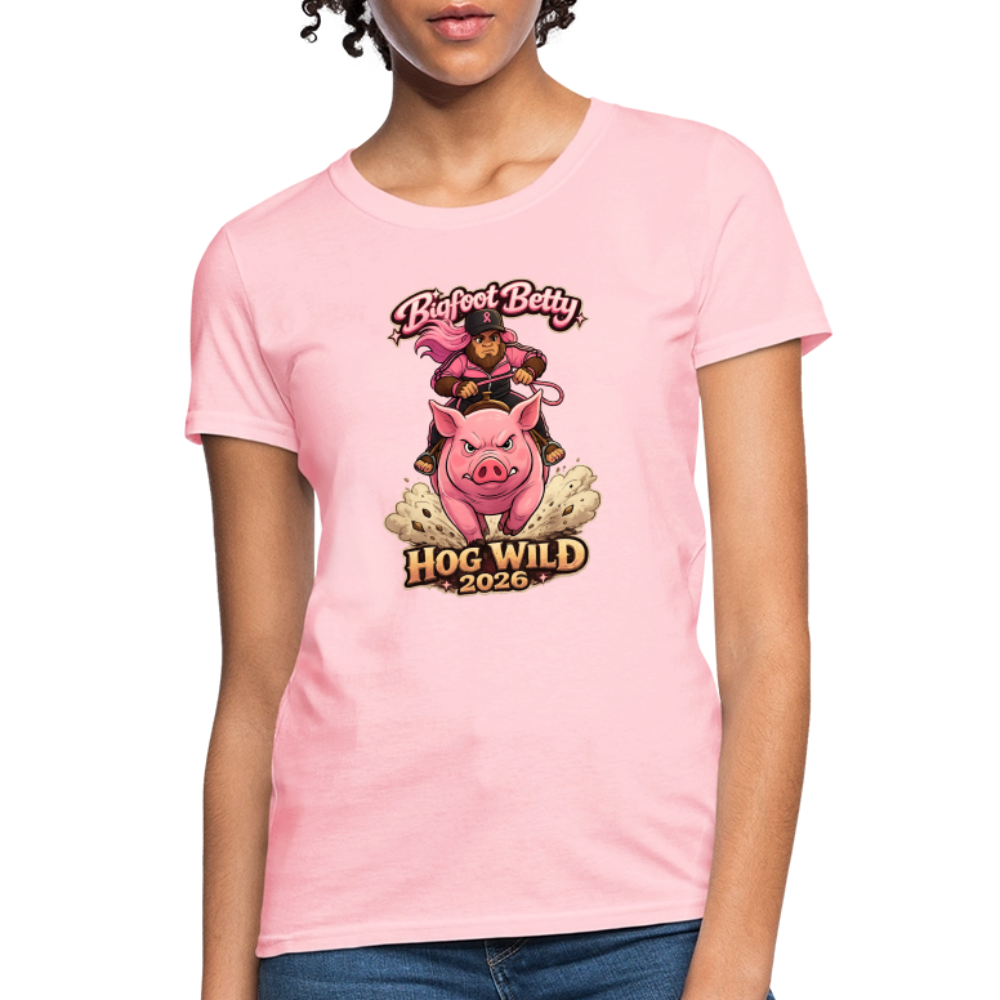 Women's T-Shirt - BFB Hog Wild - HOG - pink