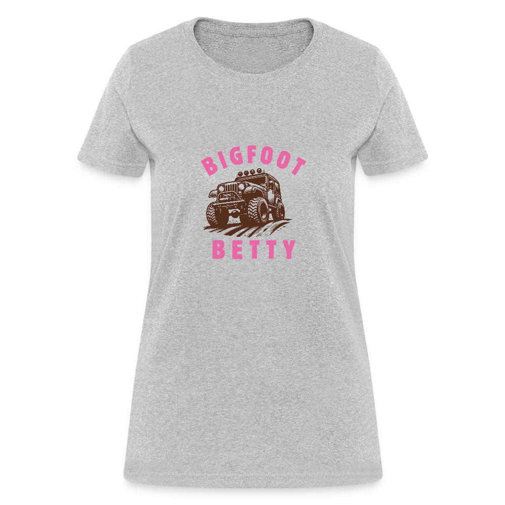 Women's T-Shirt - BFB Jeep - heather gray