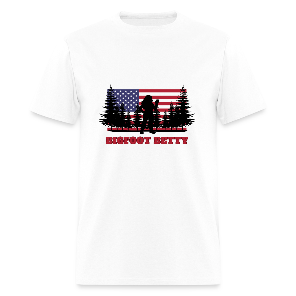 BFB July 4 - Forest Flag Unisex Classic T-Shirt - white