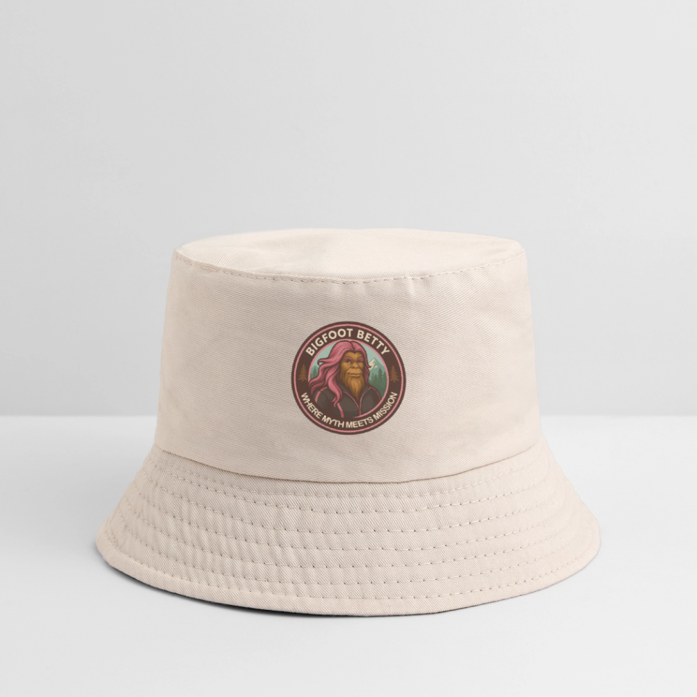 Kid's Bucket Hat - Where Myth Meets Mission (RETRO) - Natural
