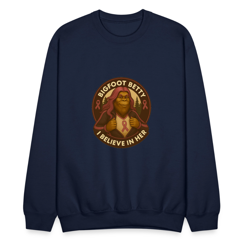 Crewneck Sweatshirt - Where Myth Meets Mission (RETRO) - navy