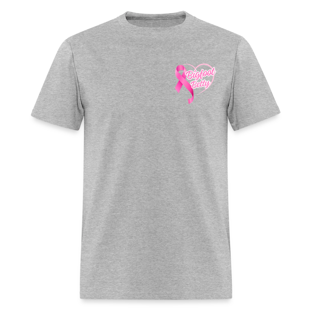 Unisex Classic T-Shirt - BFB Pink Ribbon - heather gray