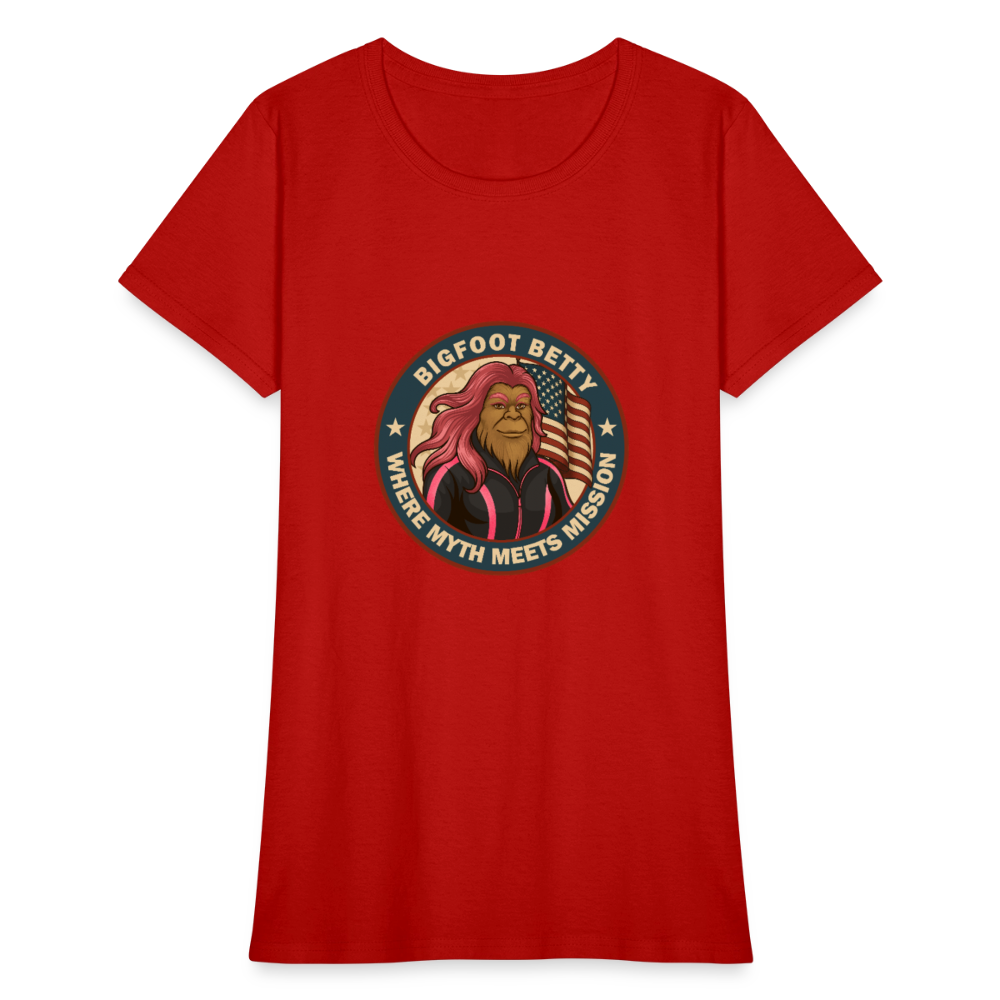 BFB July 4 - Badge Women's T-Shirt - red