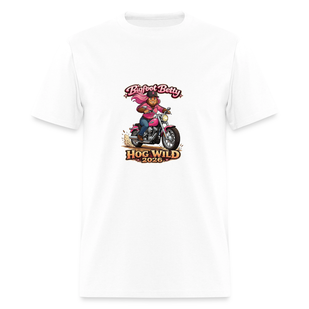 Unisex Classic T-Shirt - BFB Hog Wild - MOTORCYCLE - white