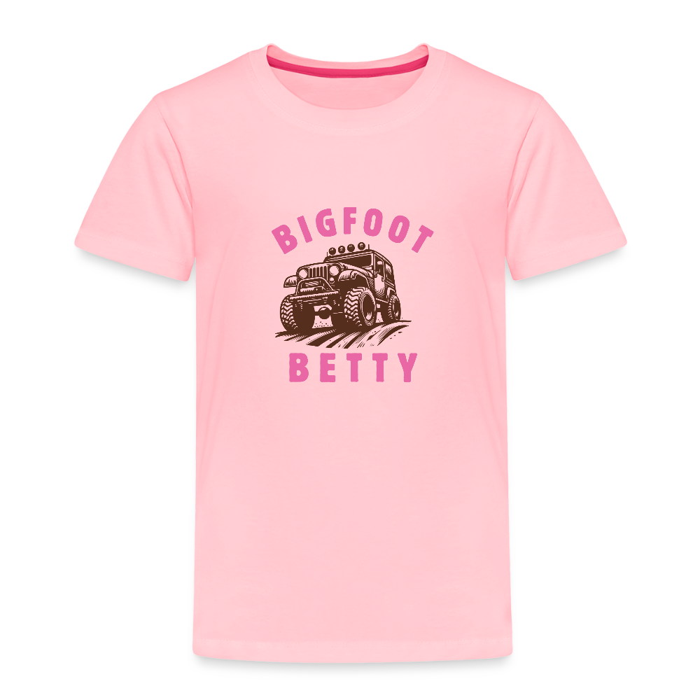 Toddler Premium T-Shirt - BFB Jeep - pink