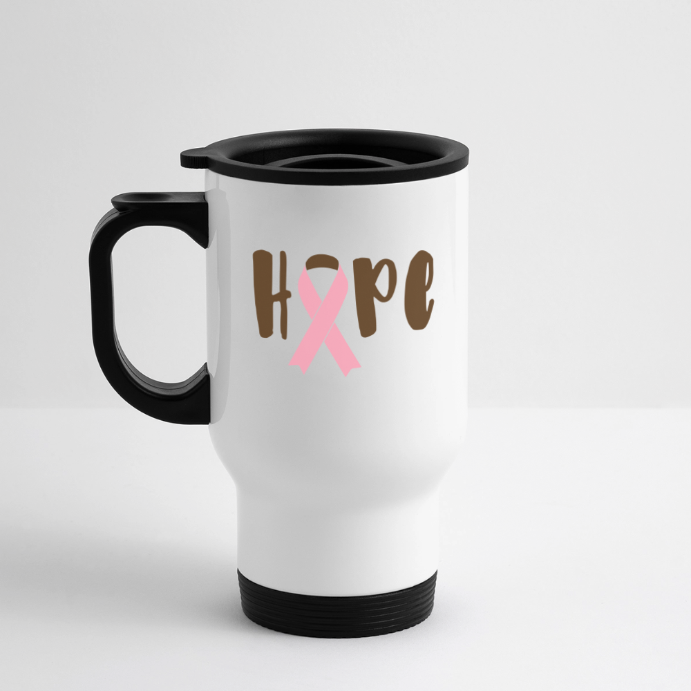 Travel Mug - BFB FootPrint - white
