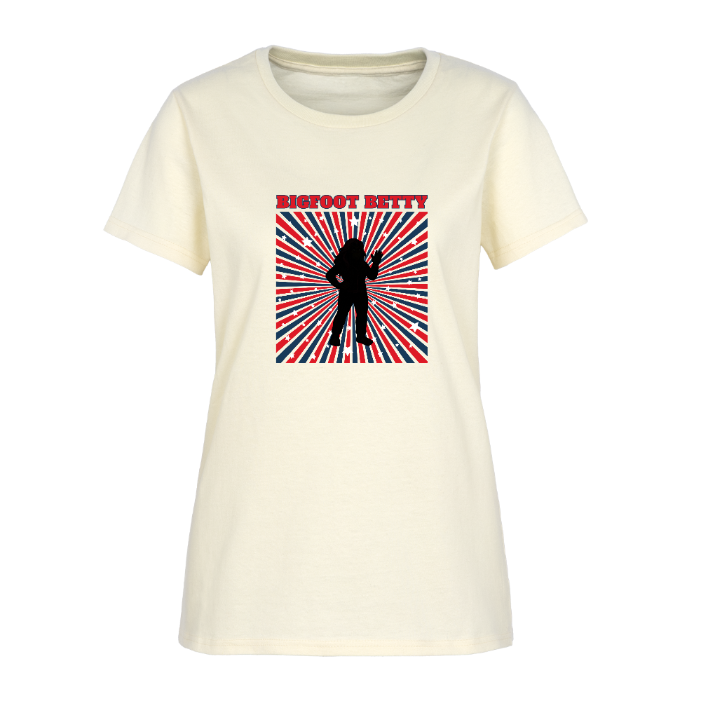 BFB July 4 - Starburst Women's T-Shirt - off white