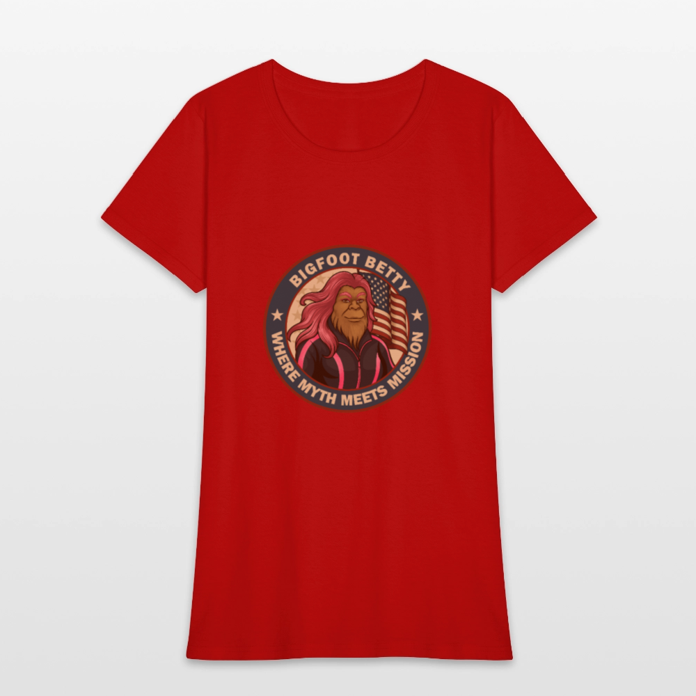 BFB July 4 - Badge Women's T-Shirt - red