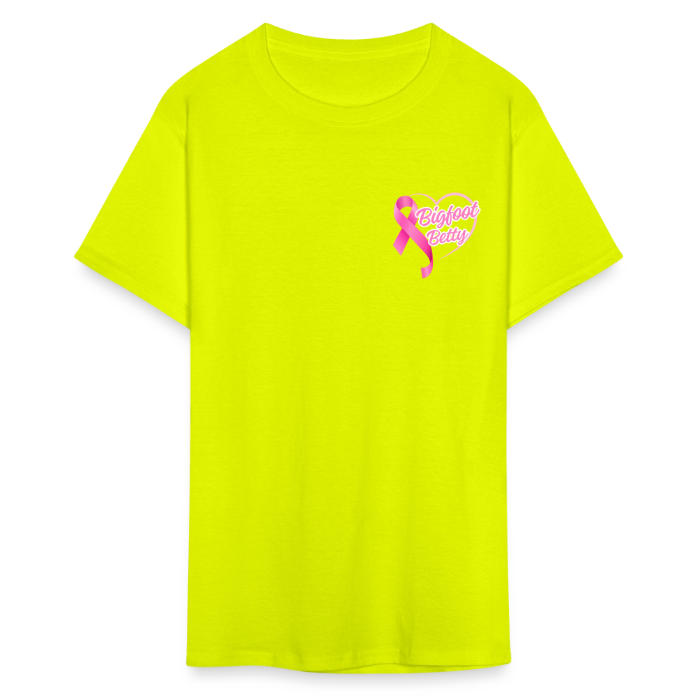 Unisex Classic T-Shirt - BFB Pink Ribbon - safety green