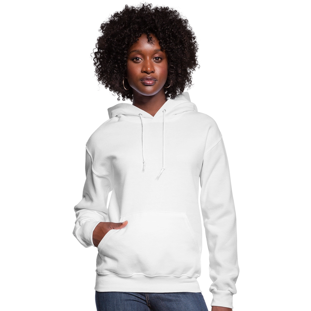Women's Hoodie - Where Myth Meets Mission (RETRO) - white