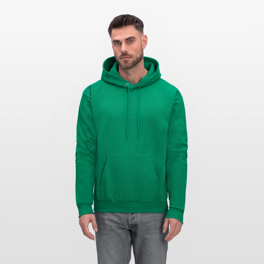 Men's Hoodie - Where Myth Meets Mission (RETRO) - kelly green