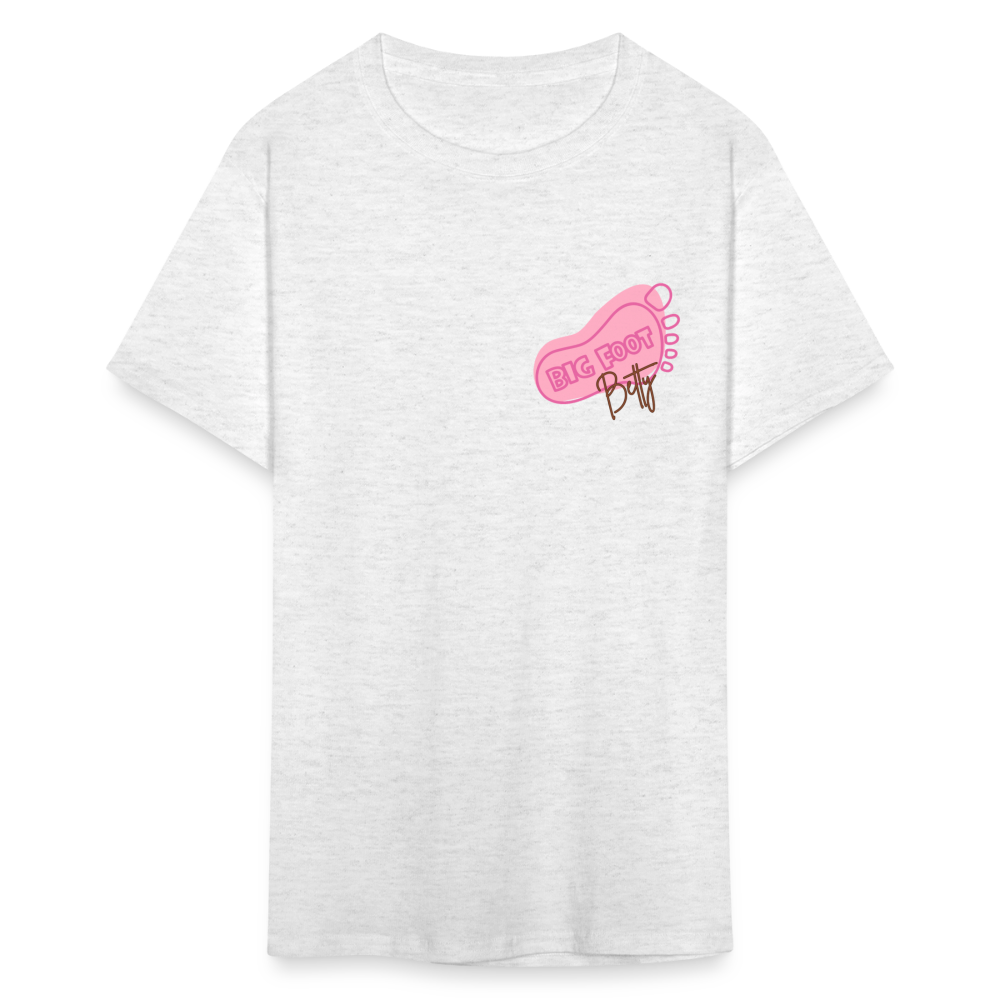 Unisex Classic T-Shirt - BFB FootPrint - light heather gray