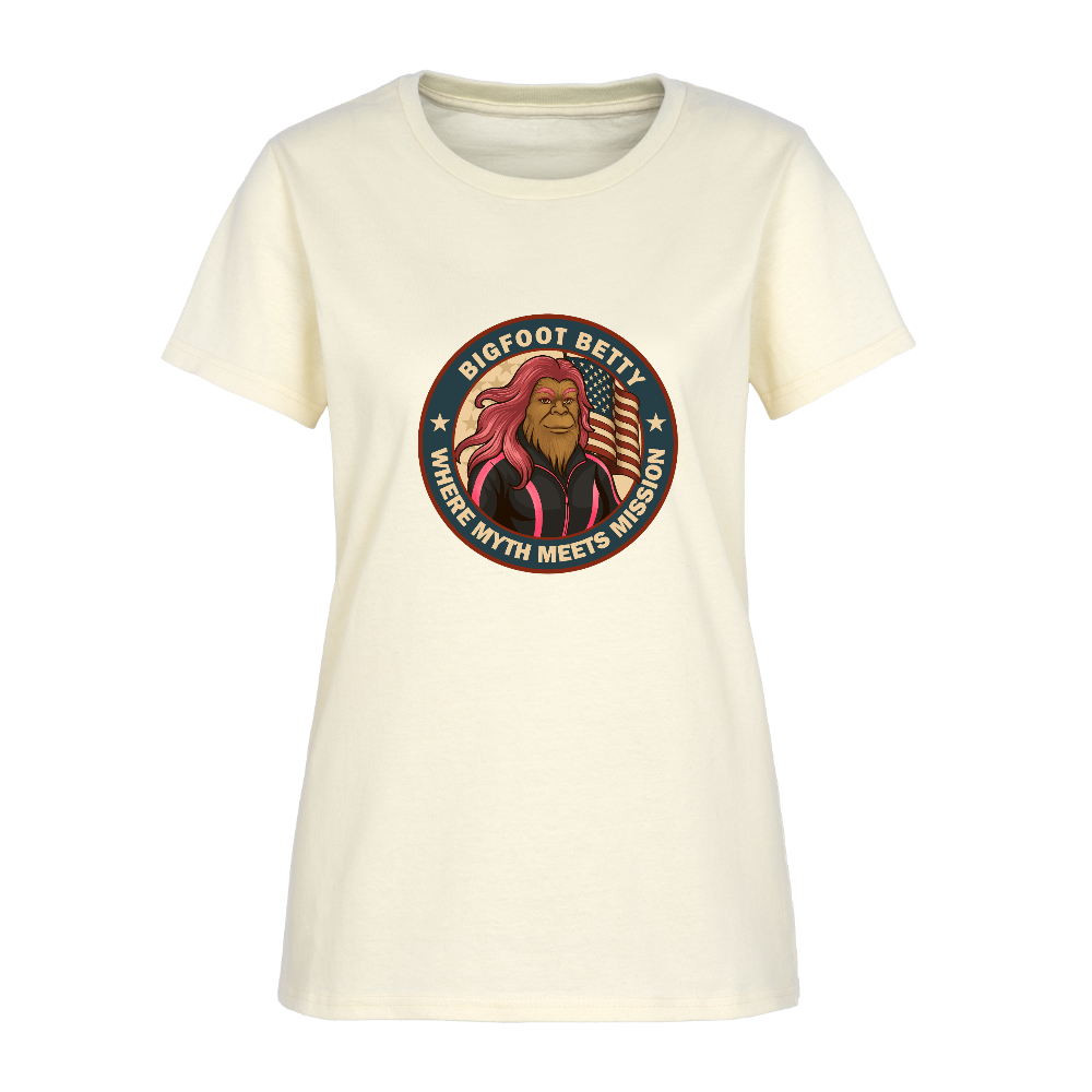 BFB July 4 - Badge Women's T-Shirt - off white