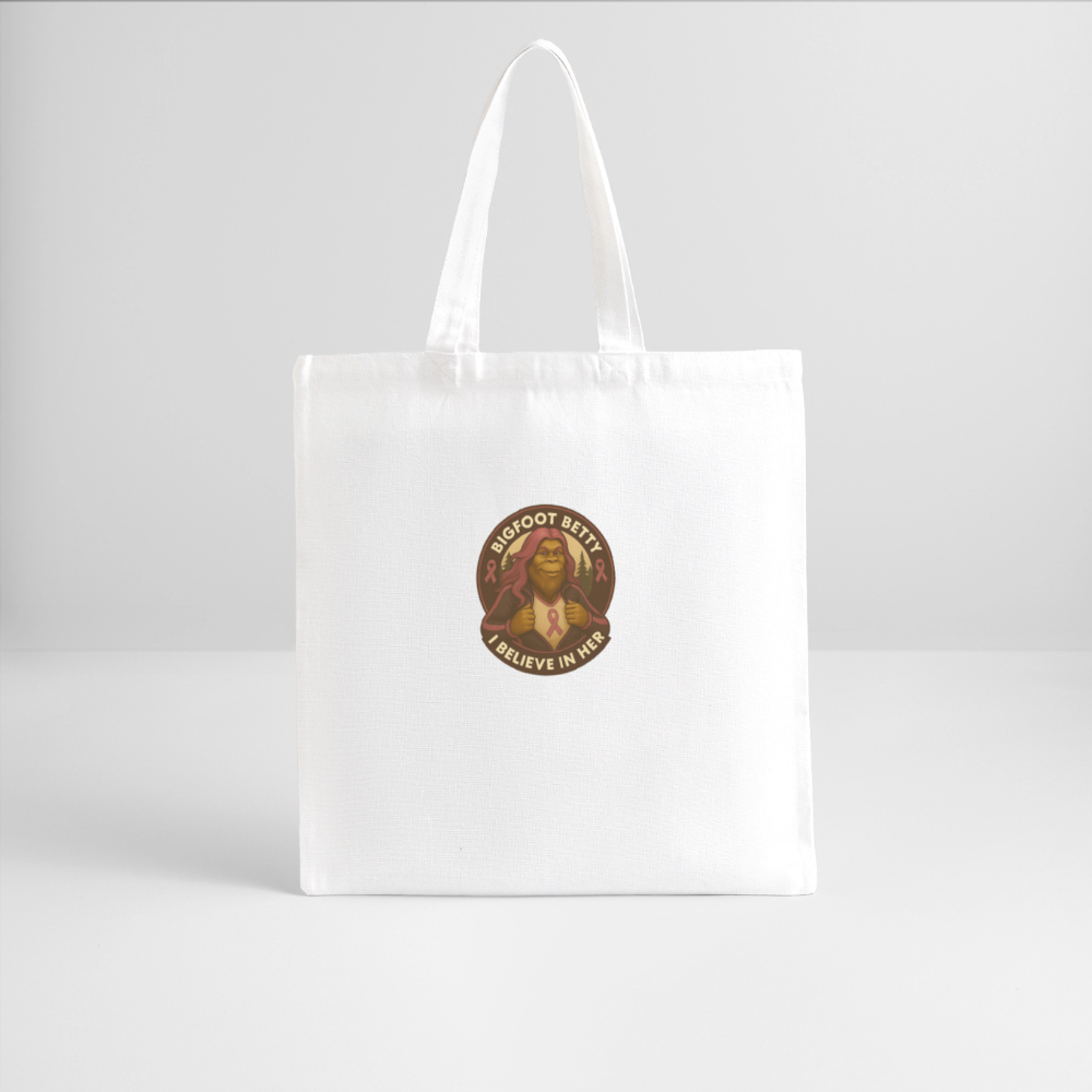Recycled Tote Bag - I Believe In Her (RETRO) - white
