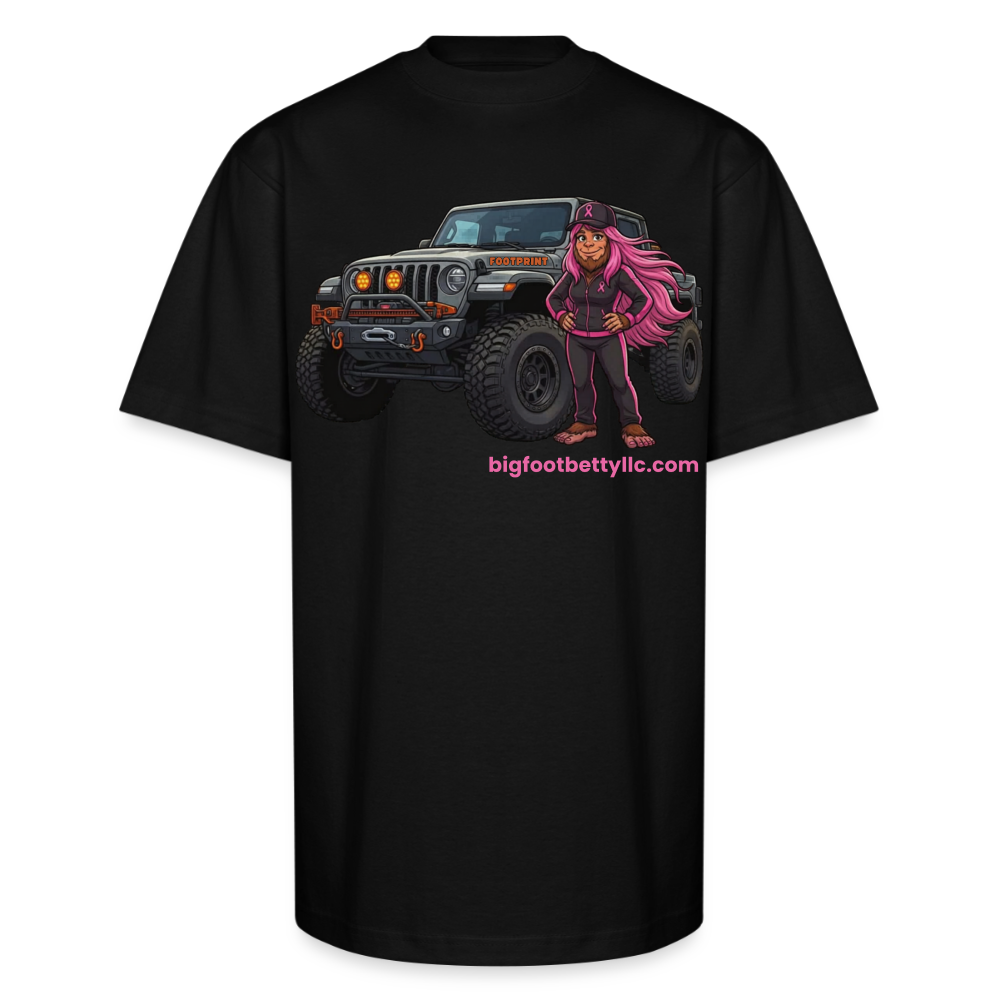 Unisex Oversized Heavyweight T-Shirt - BFB Gladiator - black