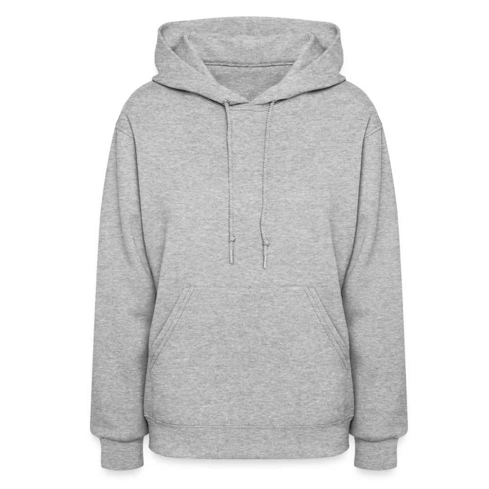 Women's Hoodie - Where Myth Meets Mission (RETRO) - heather gray