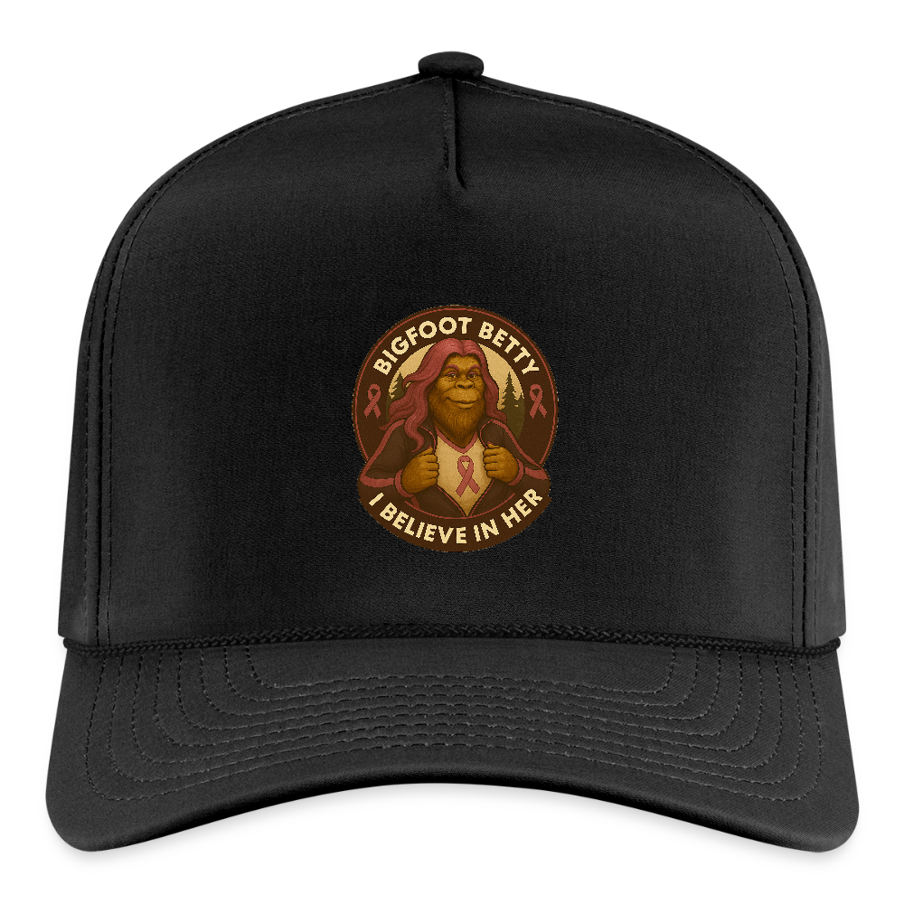Rope Cap - I Believe In Her (RETRO) - black/black