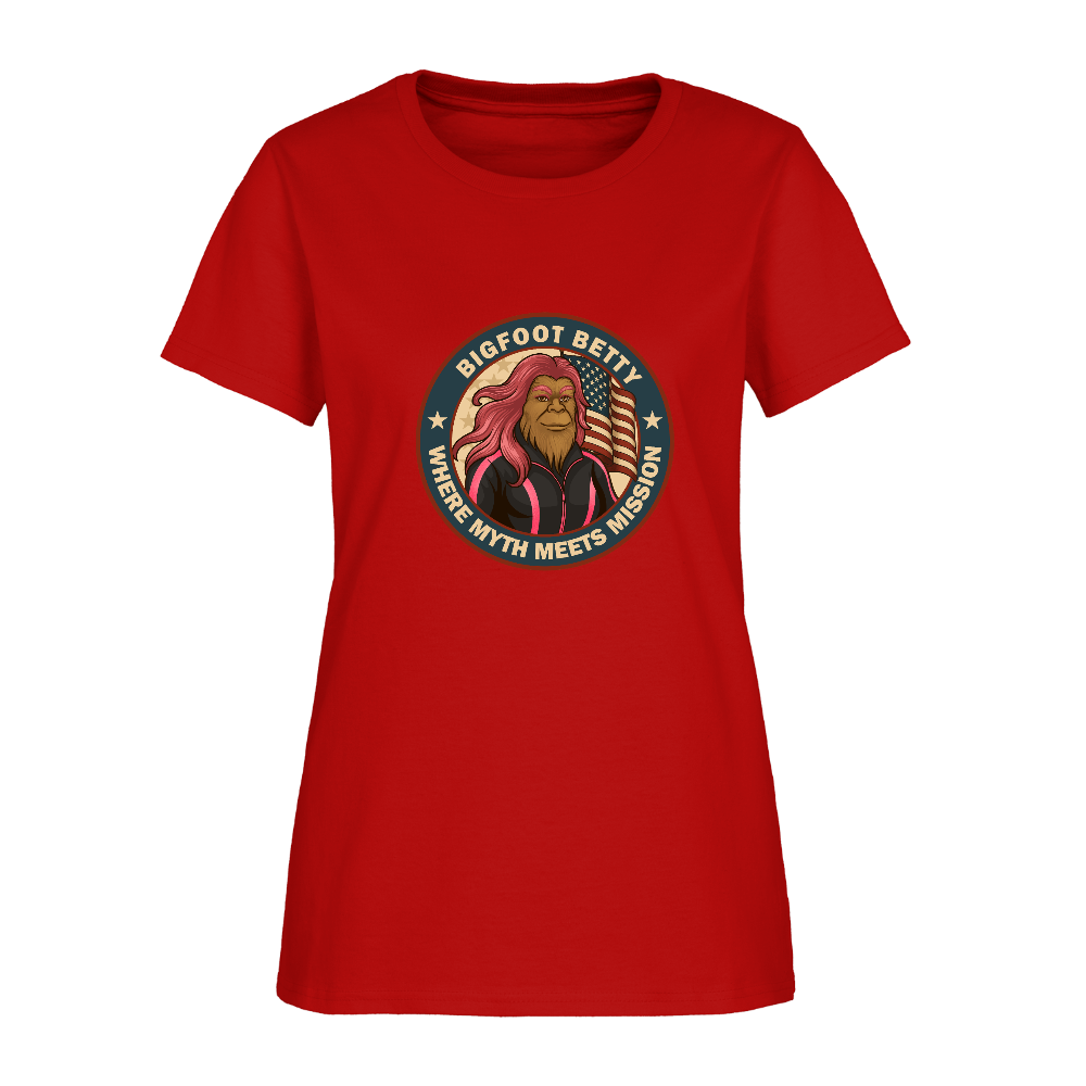 BFB July 4 - Badge Women's T-Shirt - red