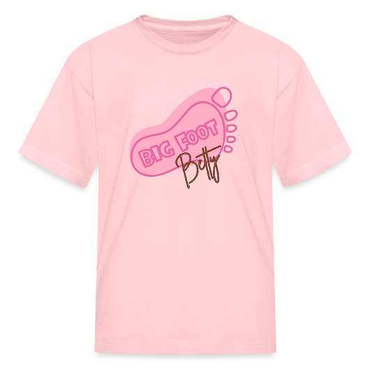 Kids' T-Shirt - BFB FootPrint - pink