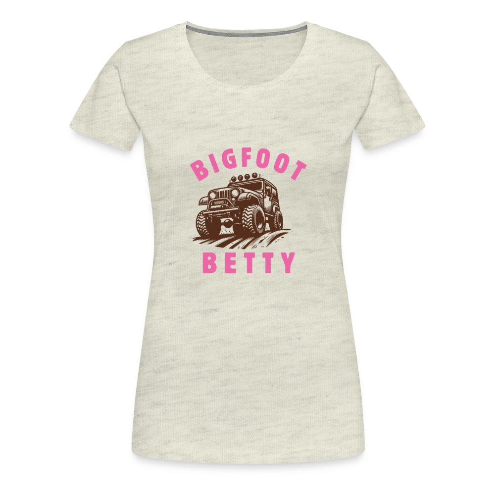 Women’s Premium T-Shirt - BFB Jeep - heather oatmeal