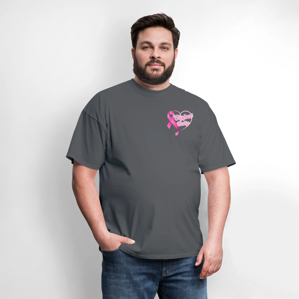 Unisex Classic T-Shirt - BFB Pink Ribbon - charcoal